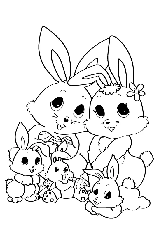 Easter Coloring Pages – 074