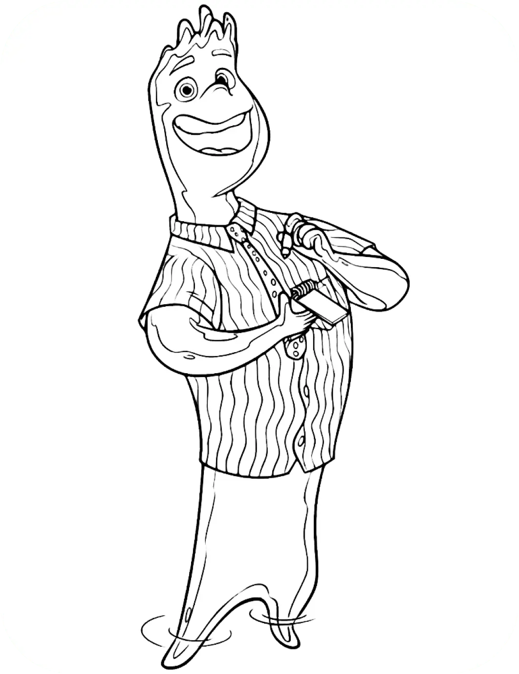 Elements Coloring Pages – 008