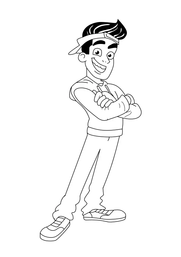 Enaldinho Coloring Pages – 008