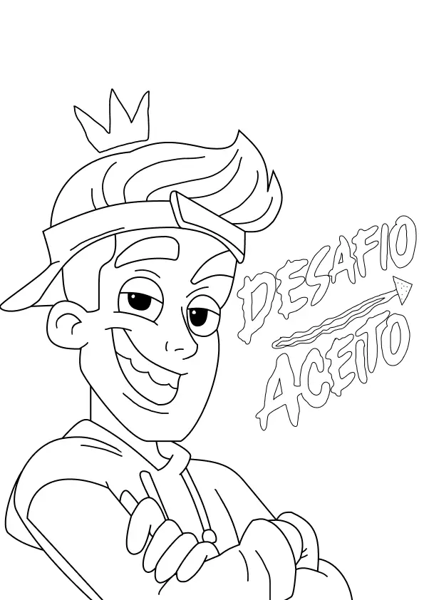 Enaldinho Coloring Pages – 010