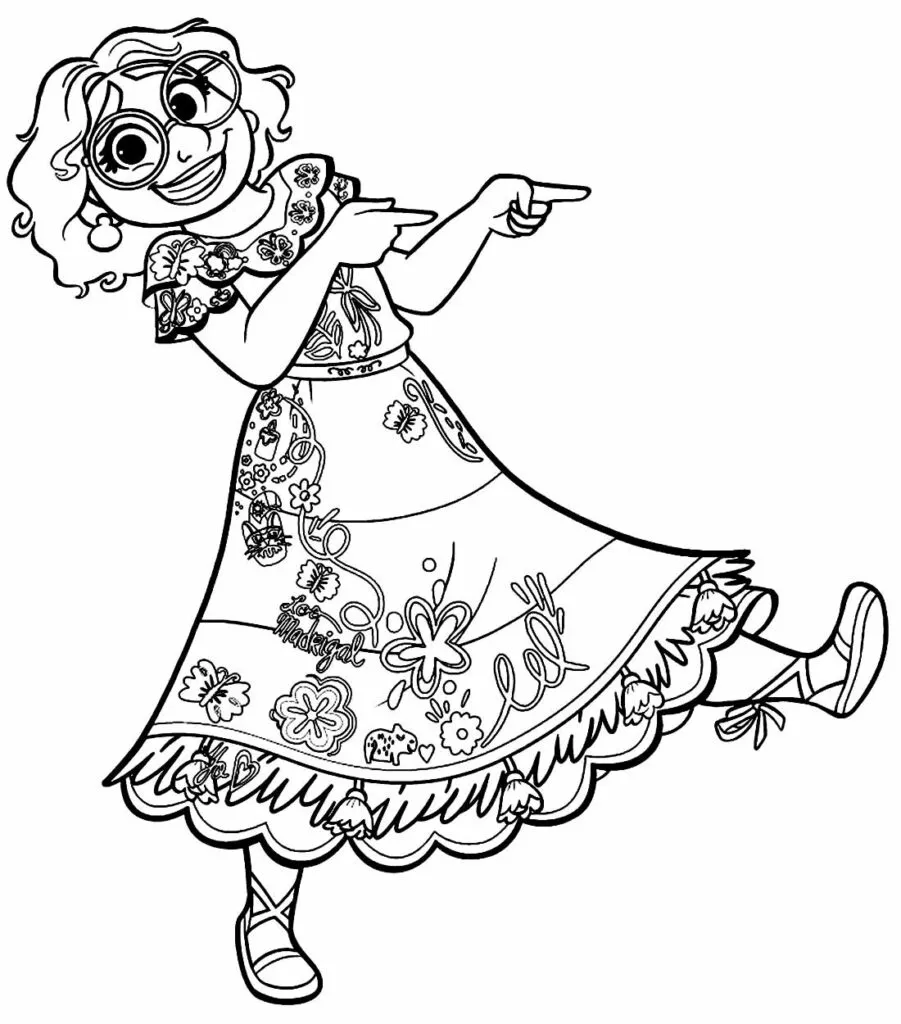 Encanto Coloring Pages – 002