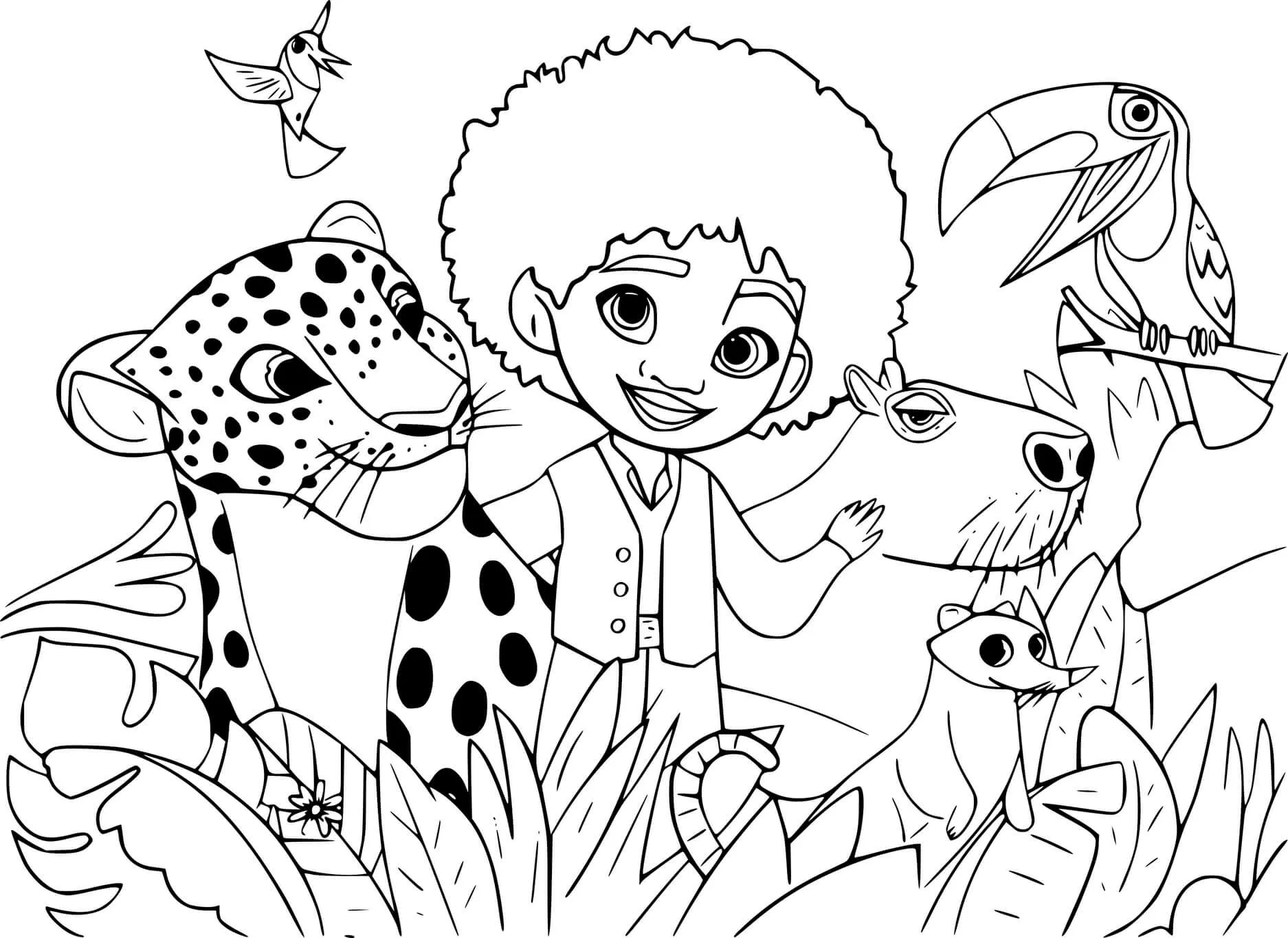 Encanto Coloring Pages – 007