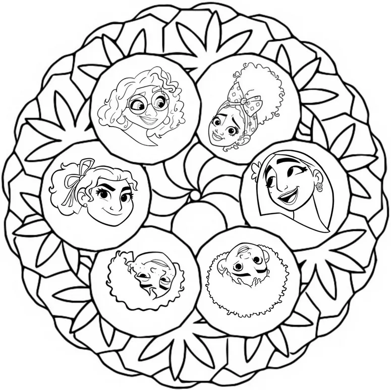 Encanto Coloring Pages – 010