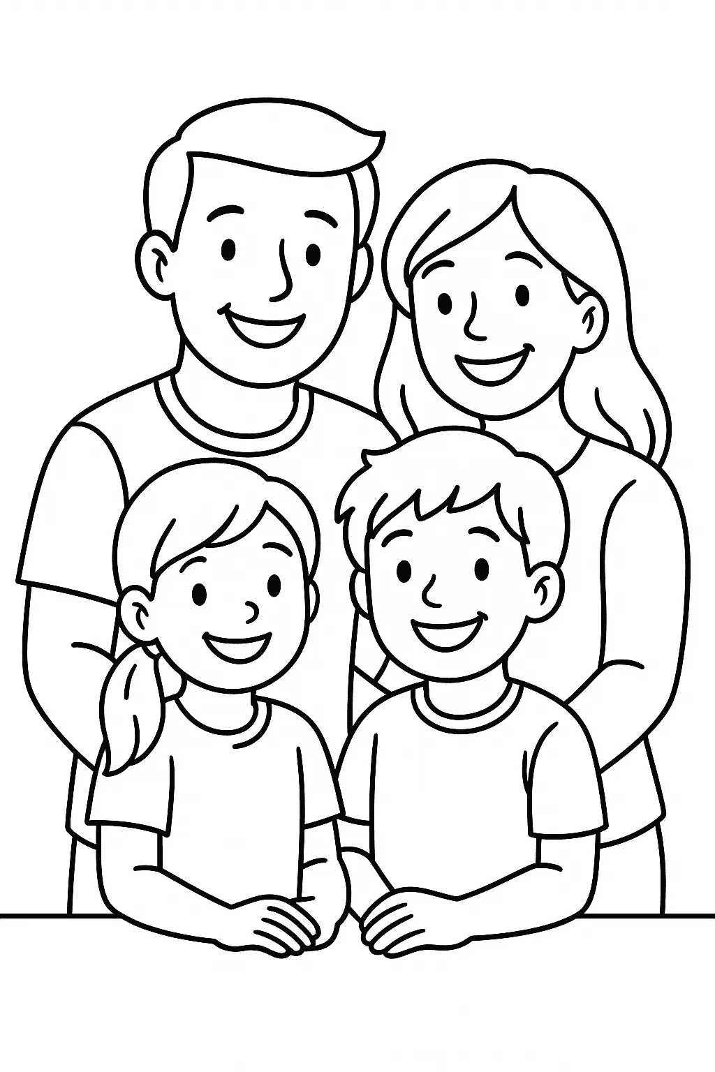 Families Coloring Pages – 019