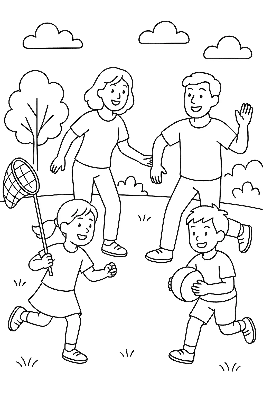 Families Coloring Pages – 027