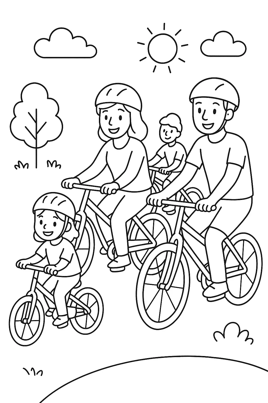 Families Coloring Pages – 033