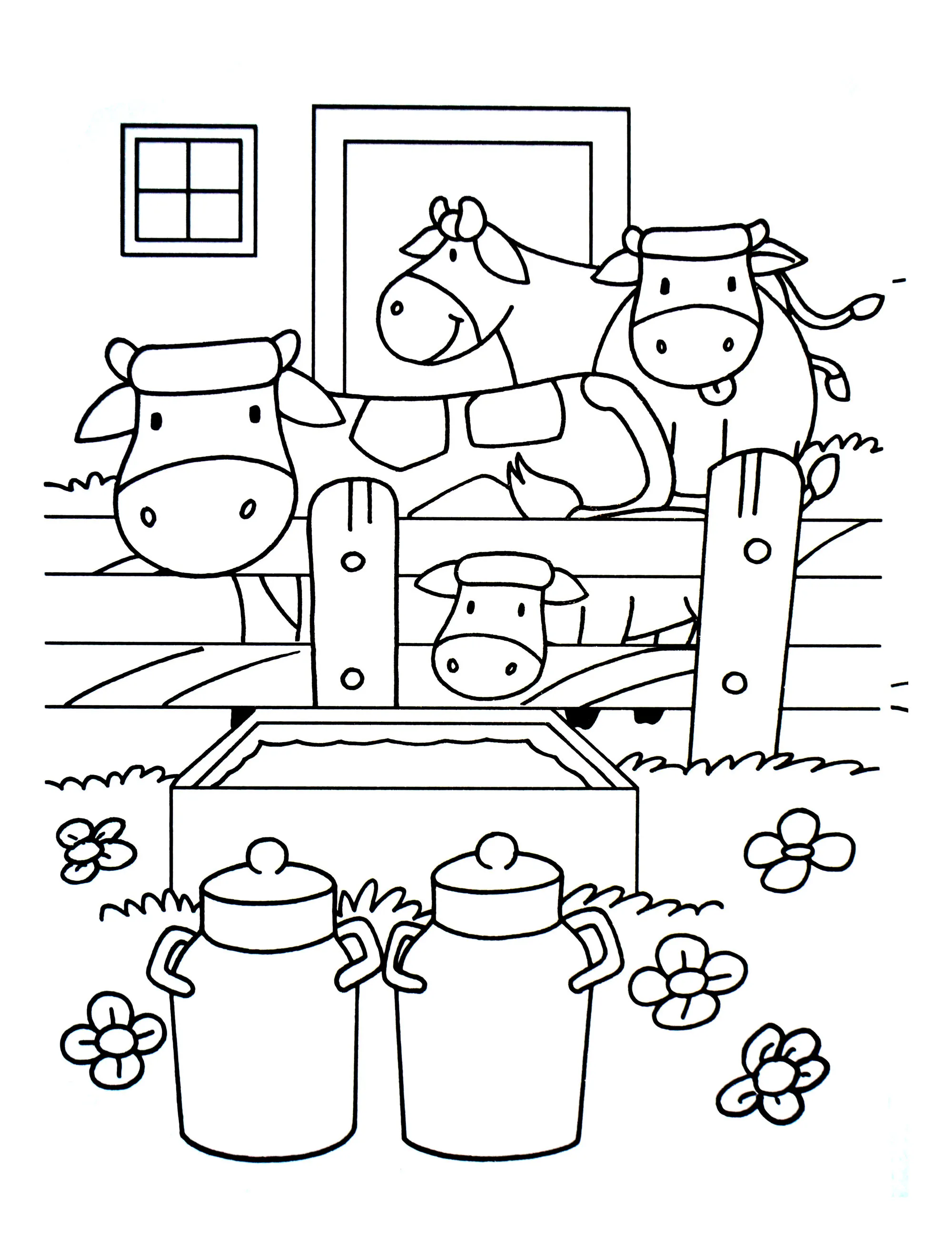 Farm Coloring Pages – 005