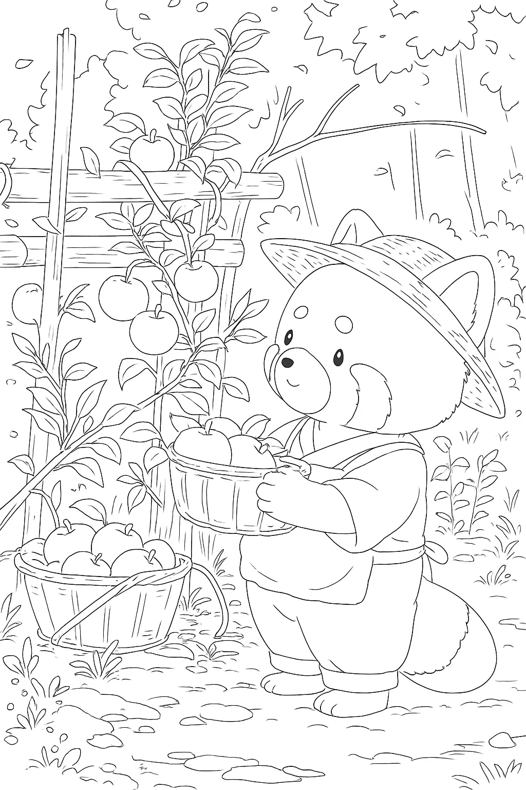 Farm Coloring Pages – 022