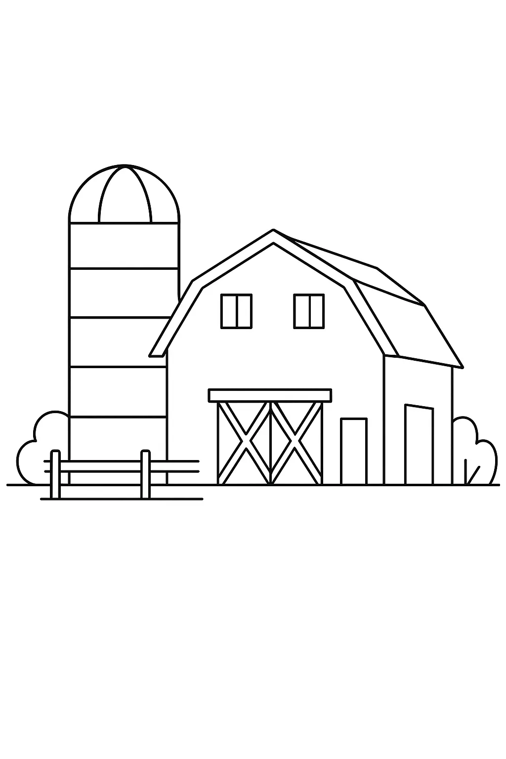 Farm Coloring Pages – 034
