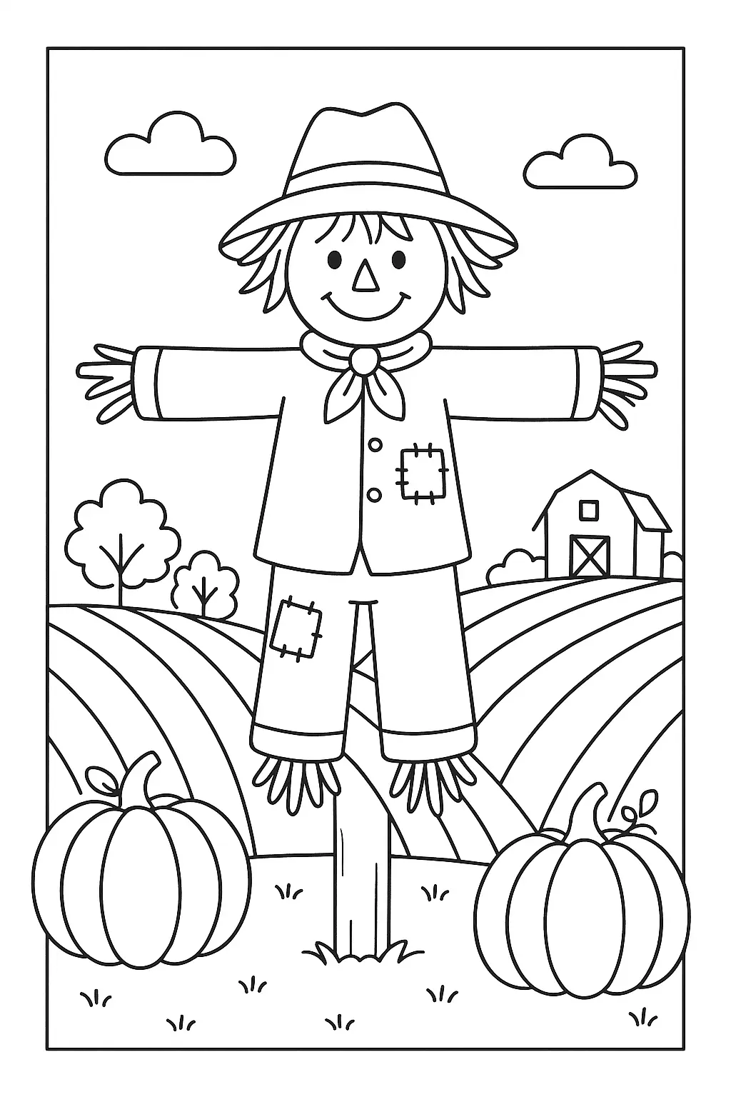 Farm Coloring Pages – 036