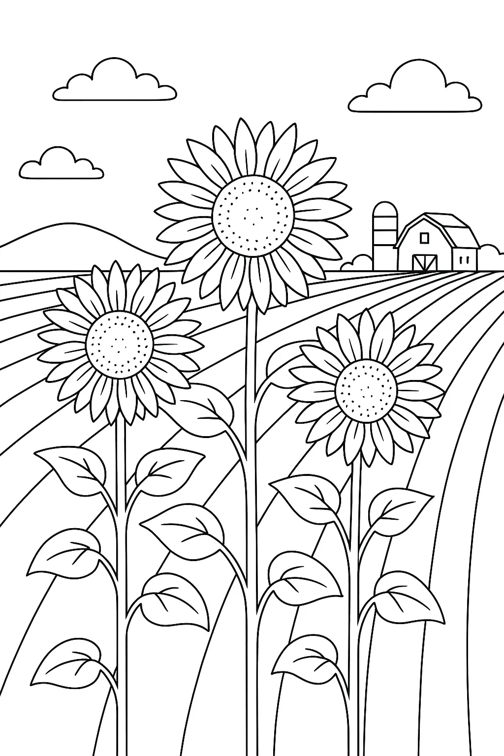 Farm Coloring Pages – 039