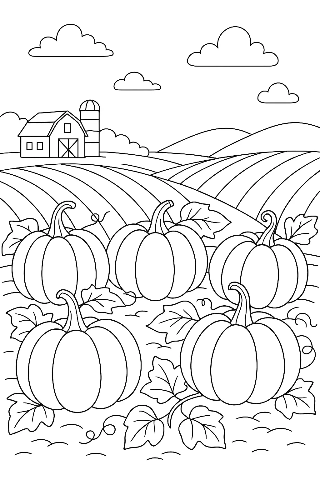 Farm Coloring Pages – 041