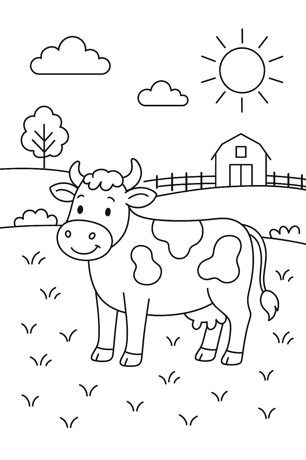 Farm Coloring Pages – 048