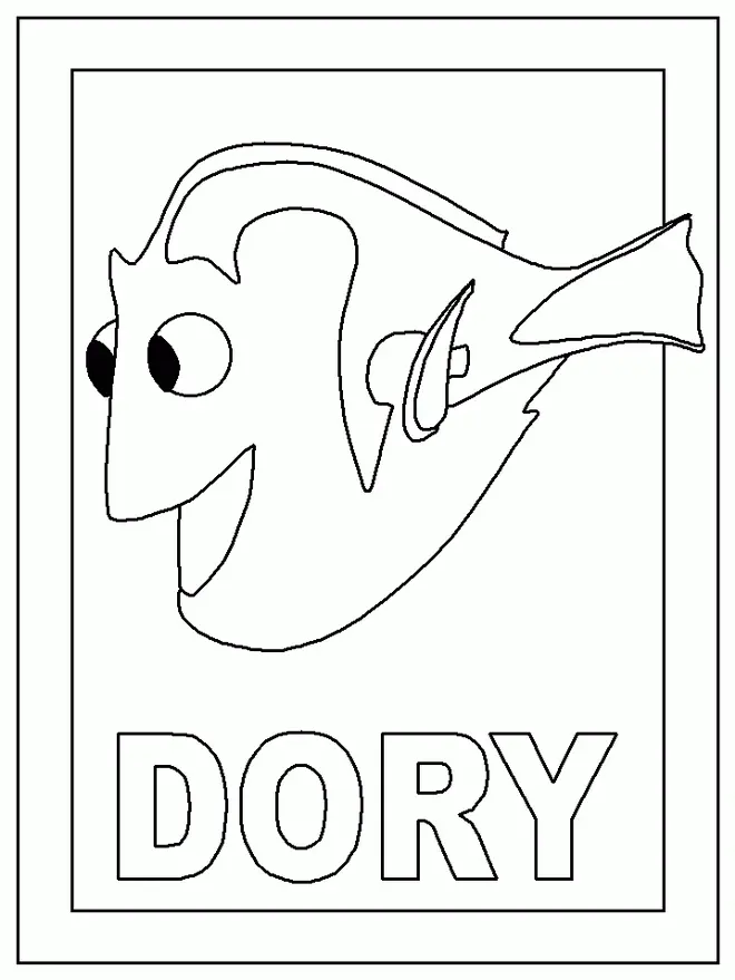Finding Nemo Coloring Pages – 005