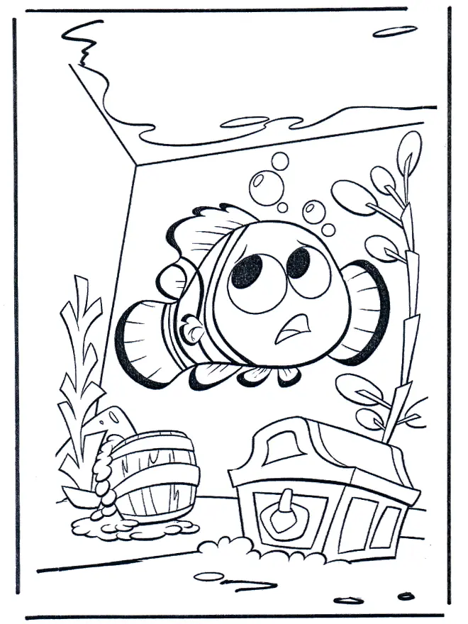Finding Nemo Coloring Pages – 011