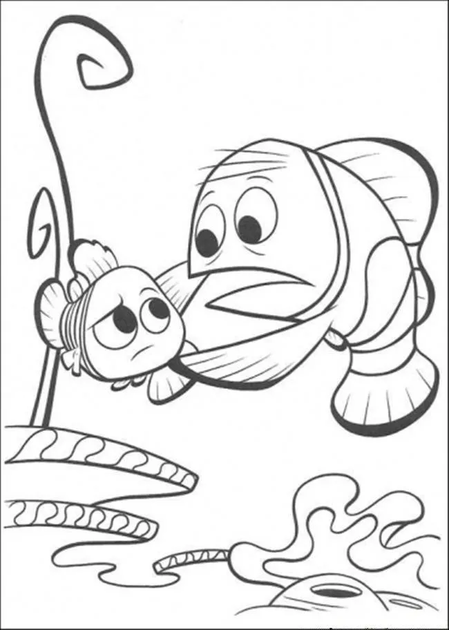 Finding Nemo Coloring Pages – 012