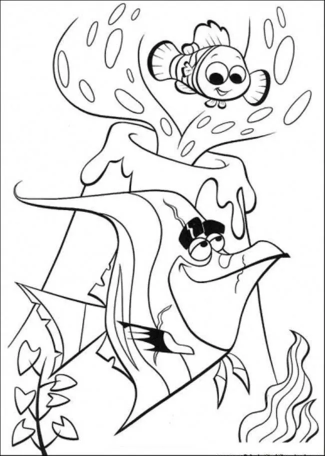 Finding Nemo Coloring Pages – 013