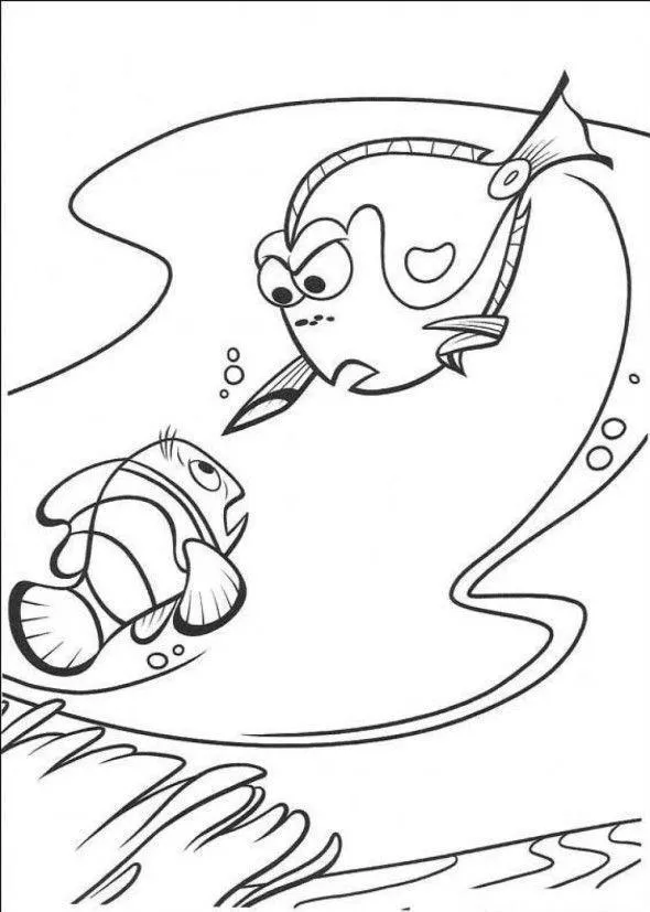 Finding Nemo Coloring Pages – 014