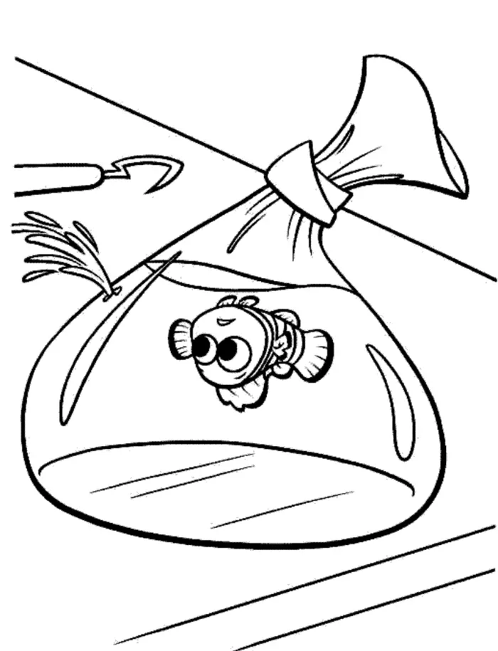Finding Nemo Coloring Pages – 015