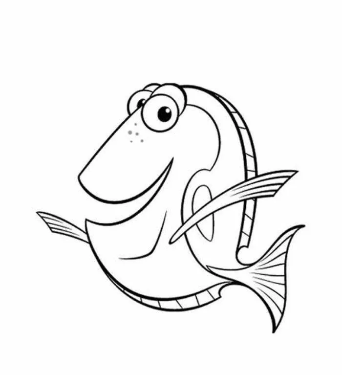Finding Nemo Coloring Pages – 018