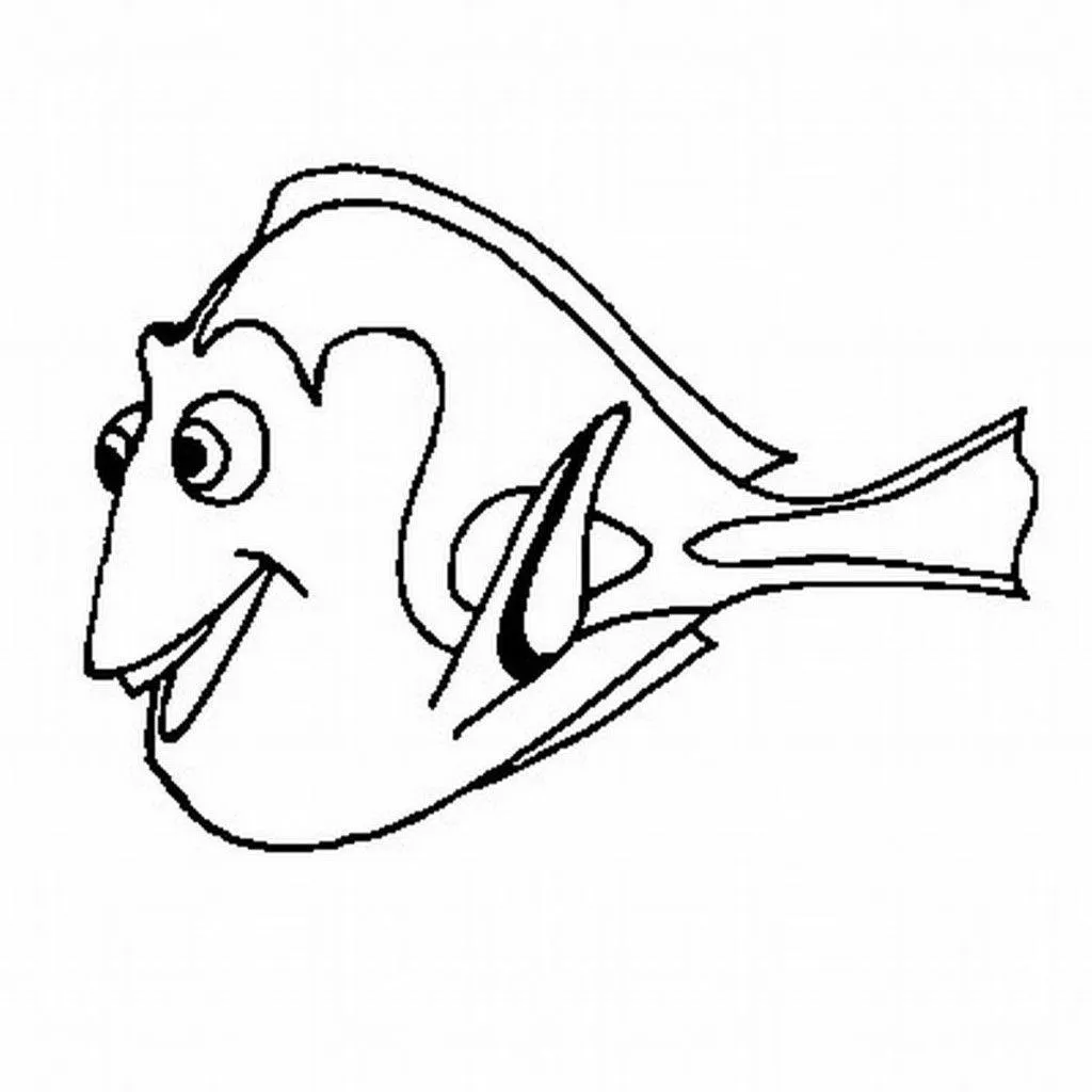 Finding Nemo Coloring Pages – 021