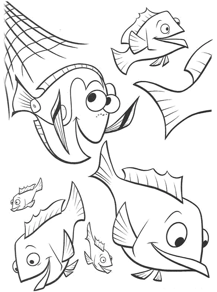 Finding Nemo Coloring Pages – 022
