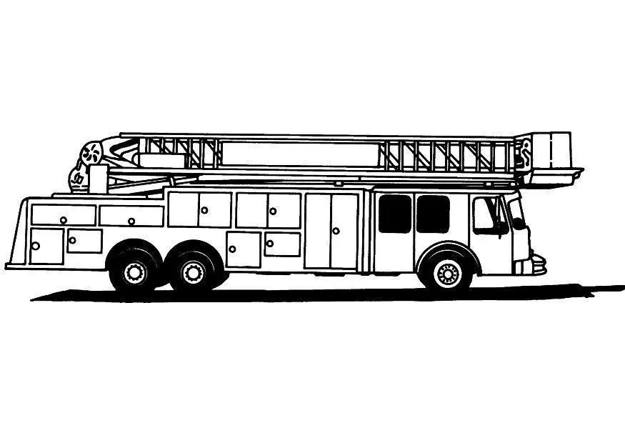 Firefighters Coloring Pages – 004