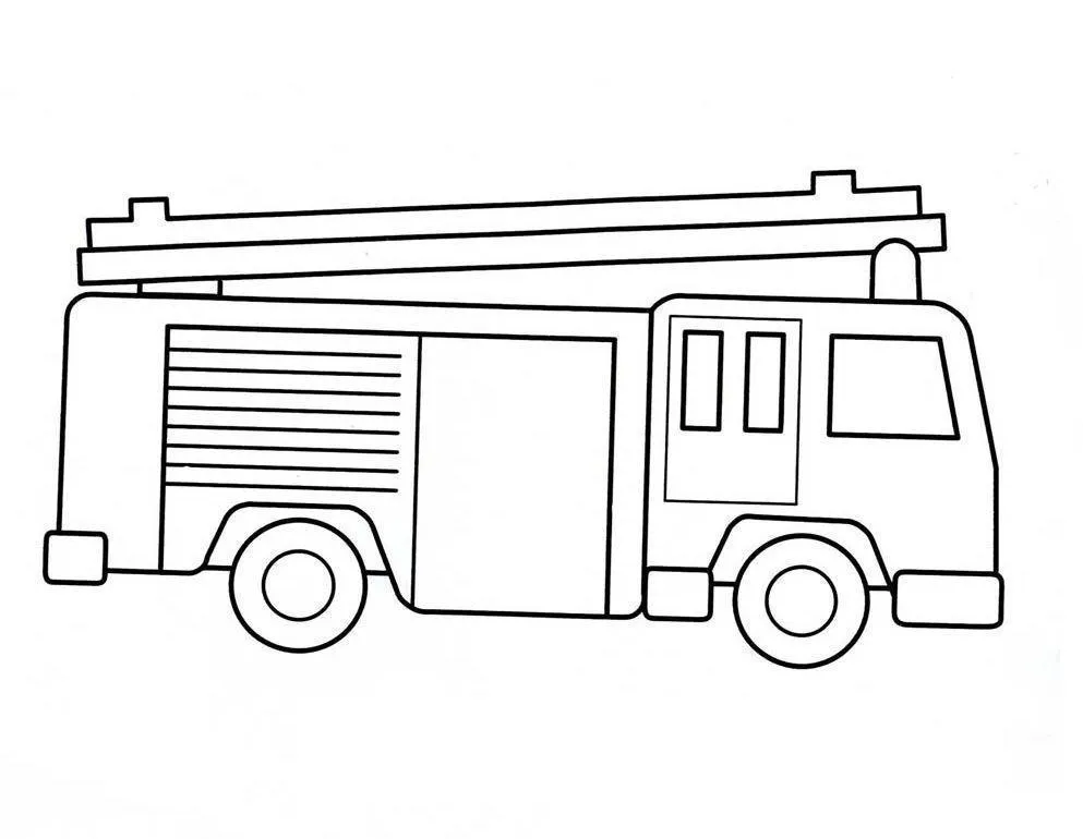 Firefighters Coloring Pages – 010