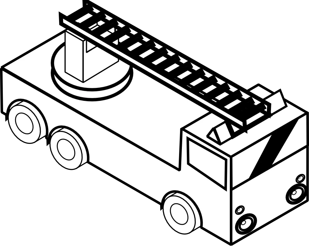 Firefighters Coloring Pages – 011