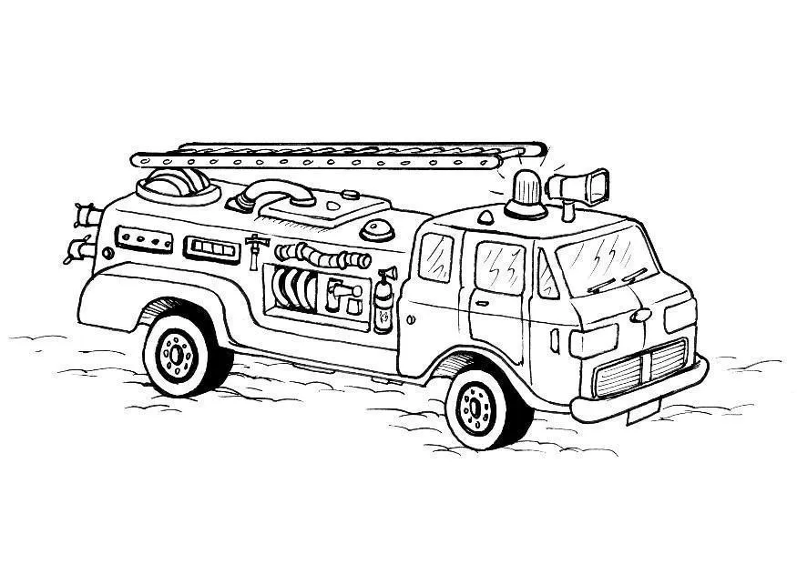 Firefighters Coloring Pages – 013