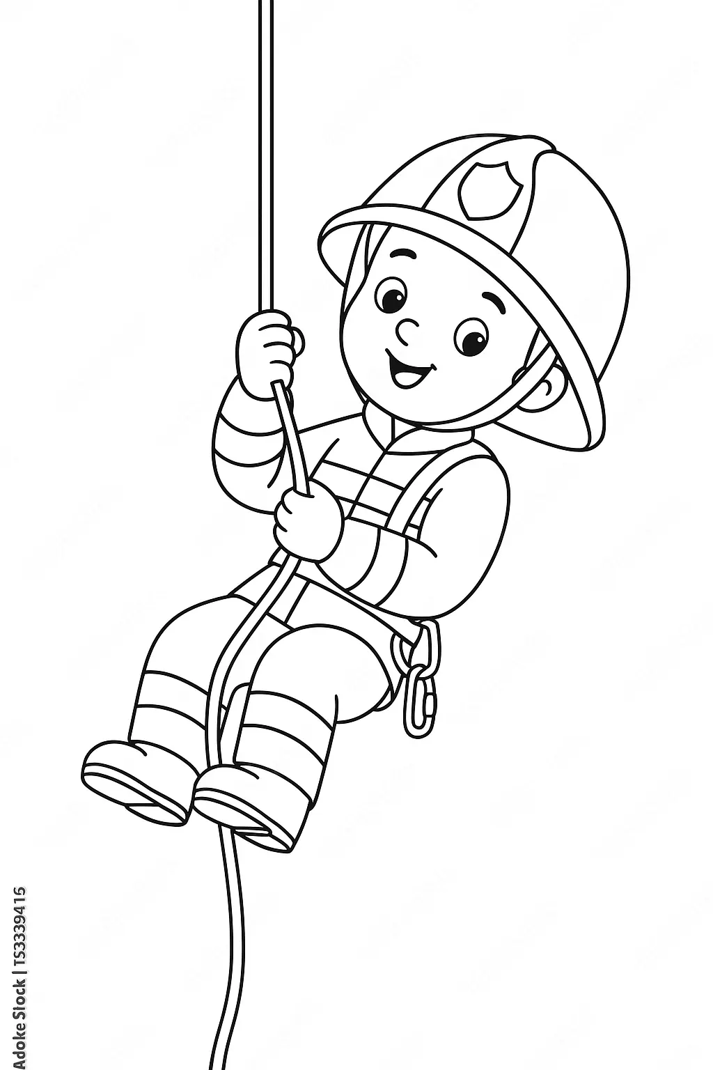 Firefighters Coloring Pages – 035