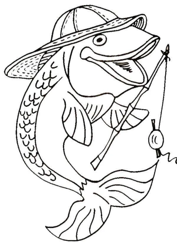 Fish Coloring Pages – 011