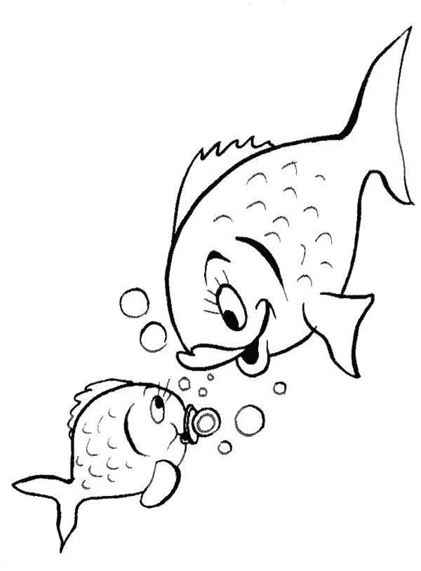 Fish Coloring Pages – 015