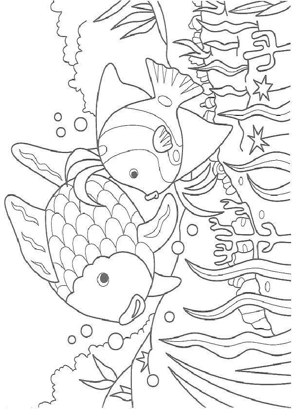 Fish Coloring Pages – 018