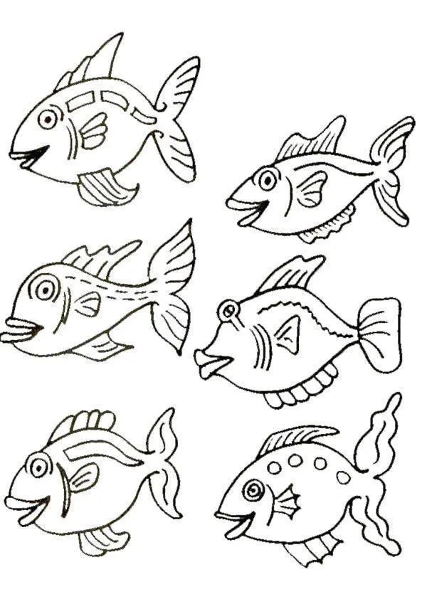 Fish Coloring Pages – 020