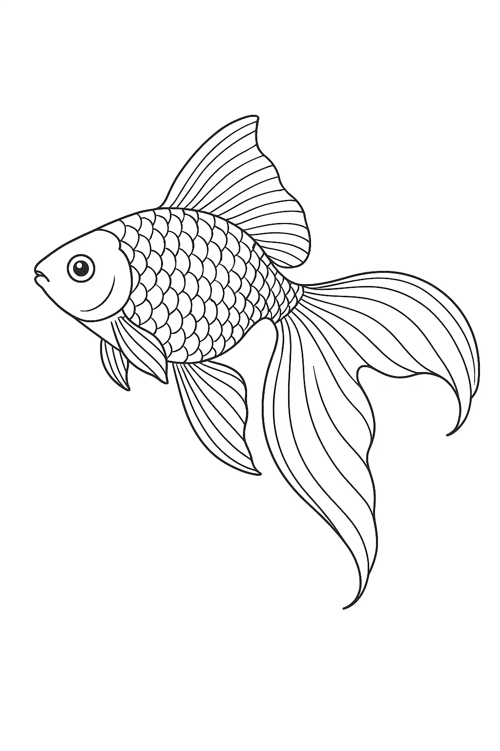 Fish Coloring Pages – 028