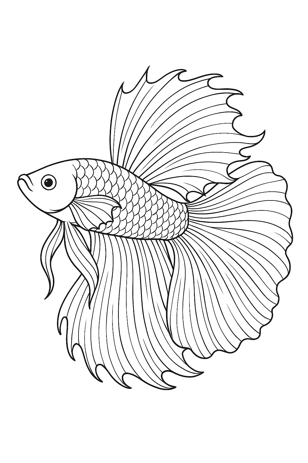 Fish Coloring Pages – 030