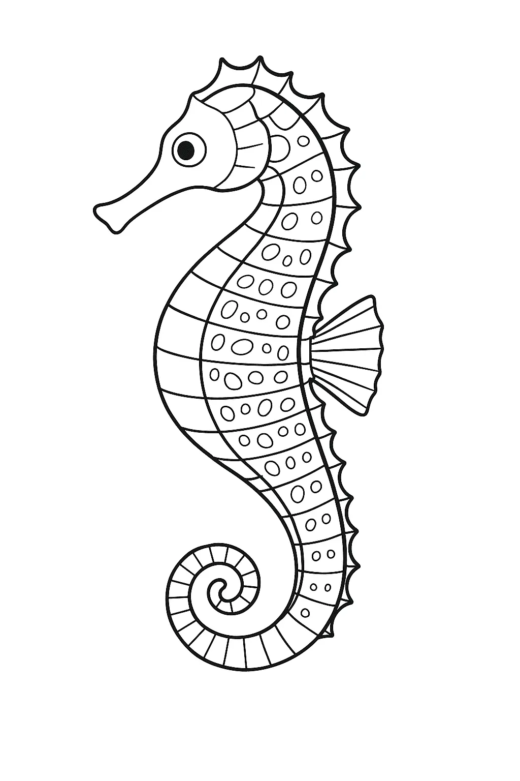 Fish Coloring Pages – 032