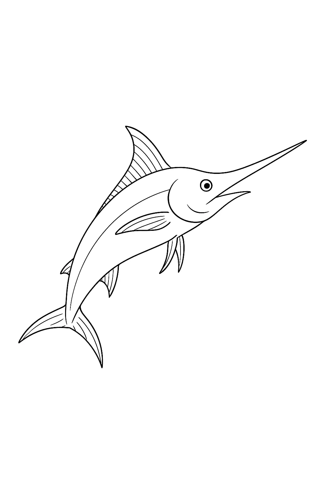 Fish Coloring Pages – 033