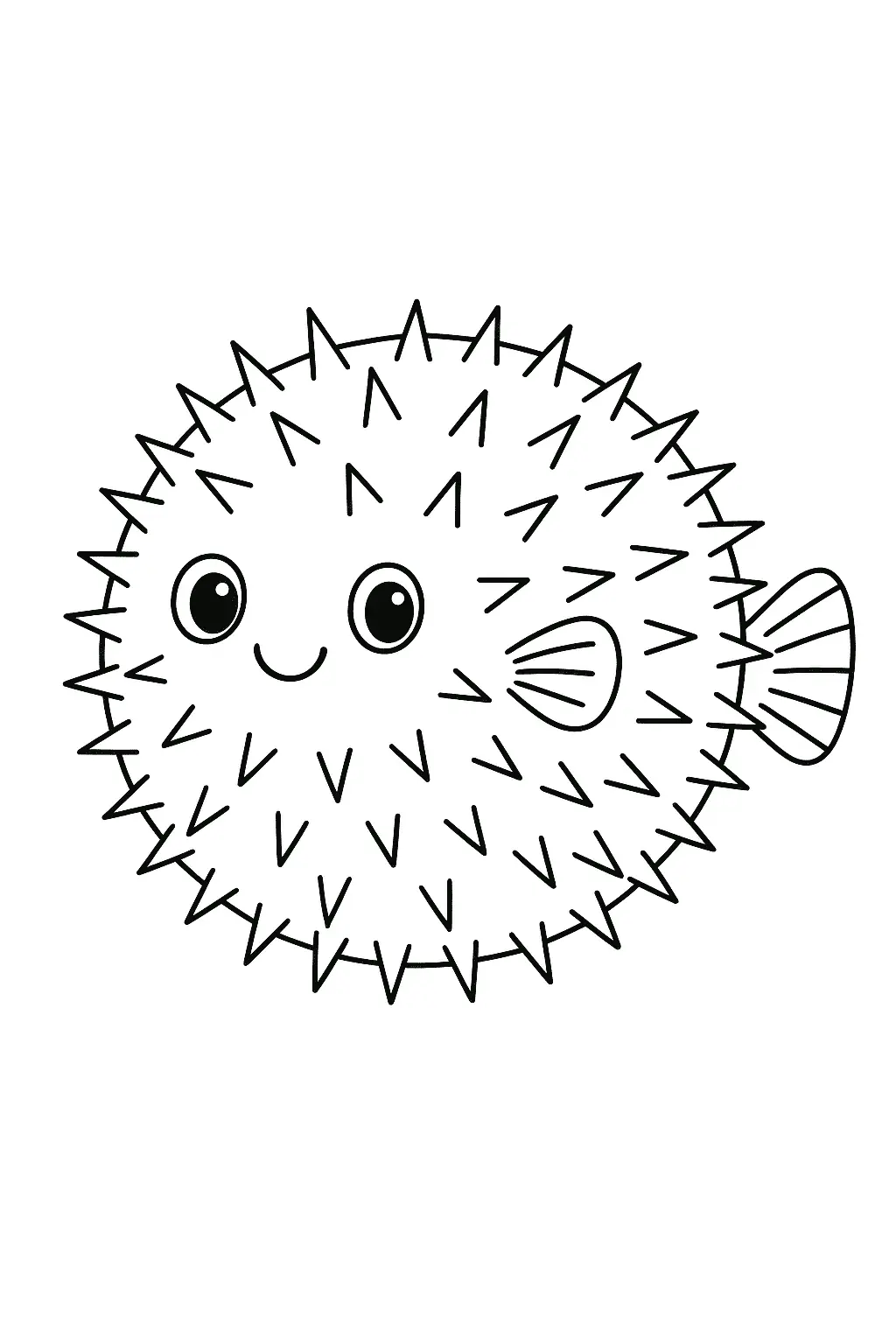 Fish Coloring Pages – 034