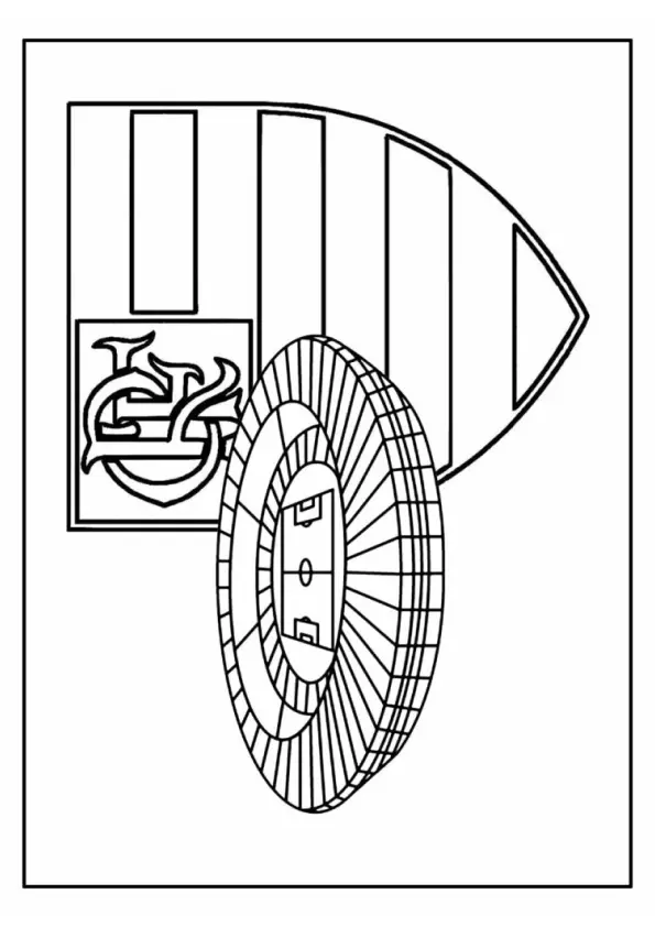 Flamengo Coloring Pages – 011