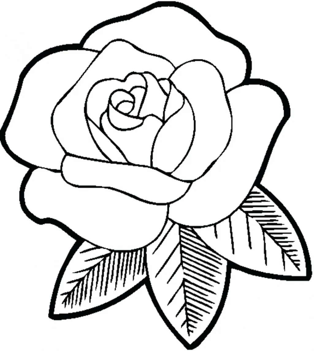 Flowers Coloring Pages – 003