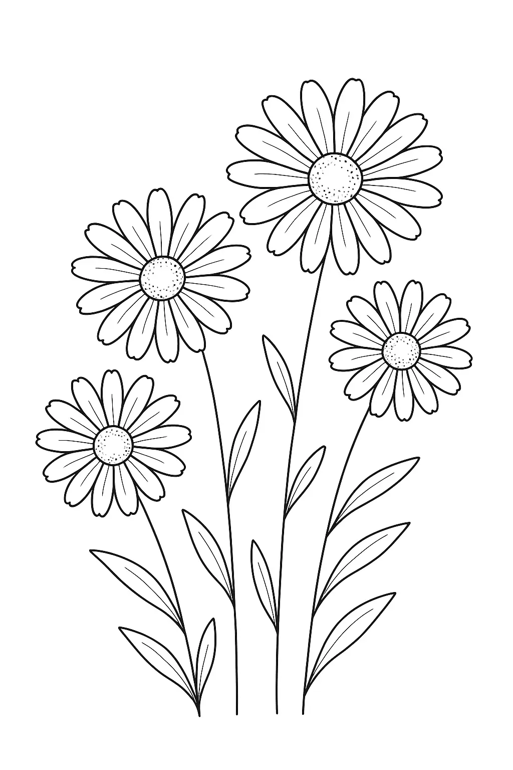 Flowers Coloring Pages – 033
