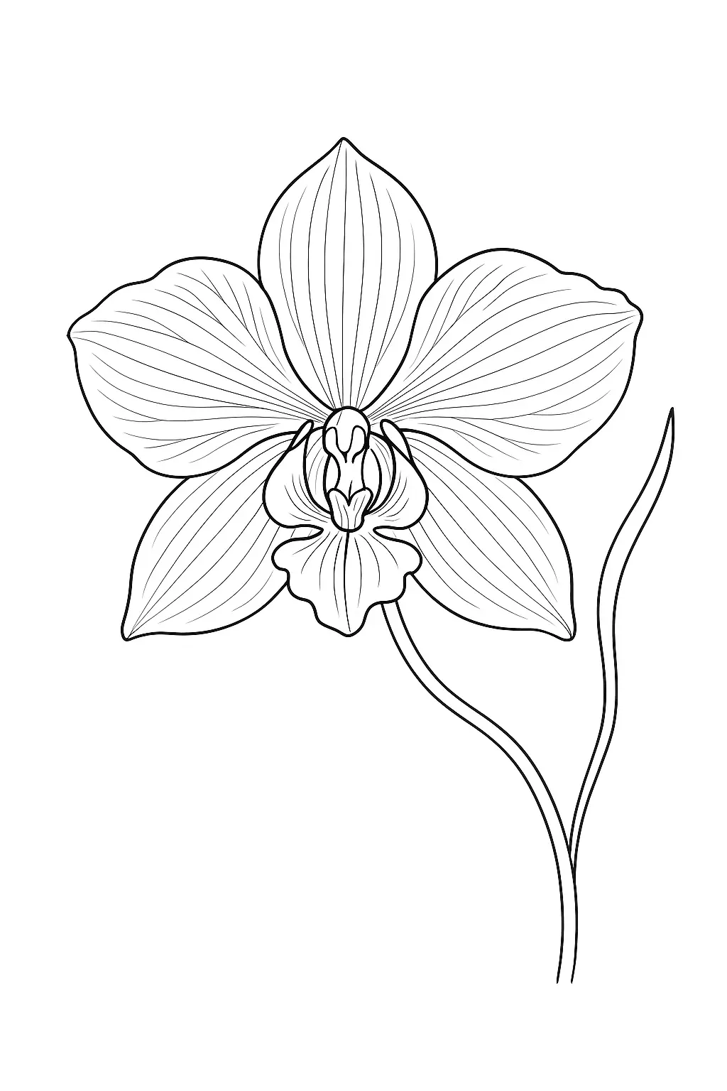 Flowers Coloring Pages – 035