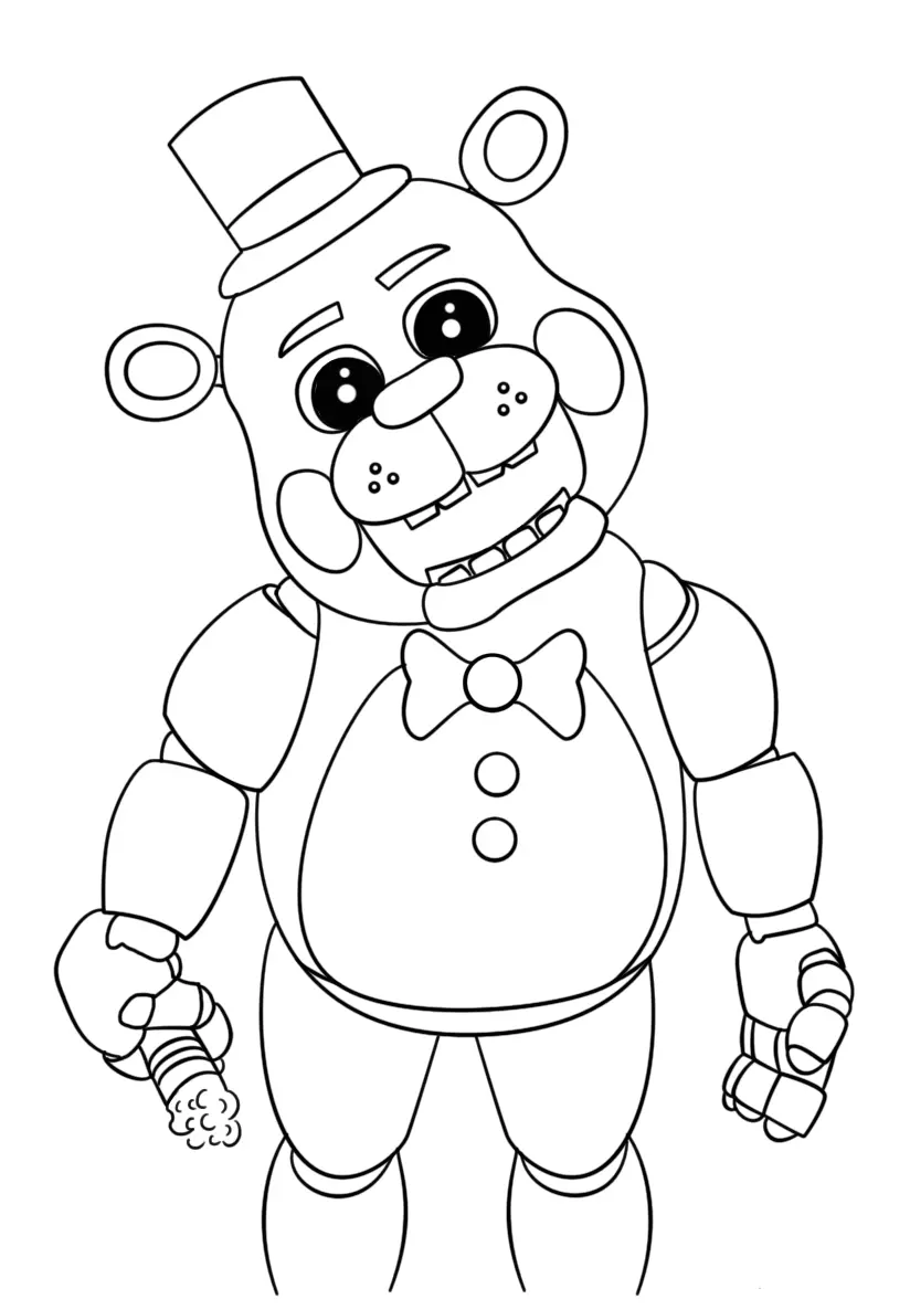 Fnaf Coloring Pages – 007