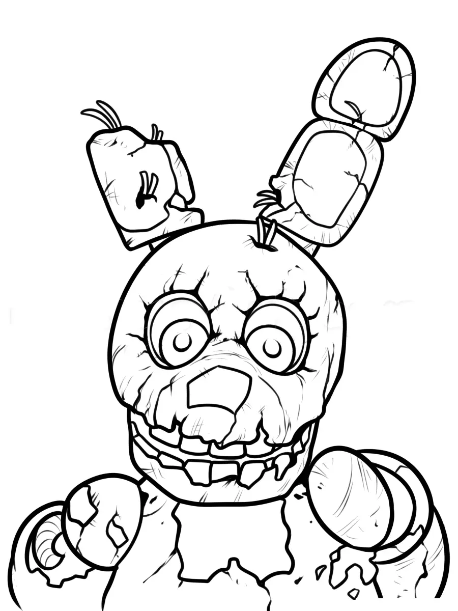 Fnaf Coloring Pages – 009