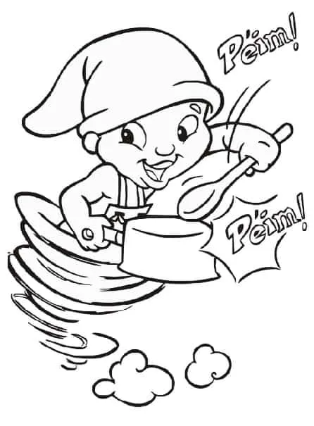 Folklore Coloring Pages – 006