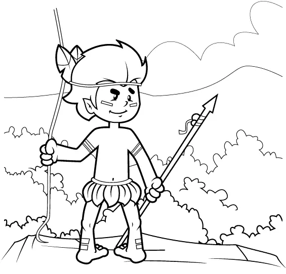 Folklore Coloring Pages – 008