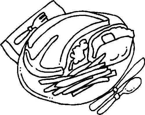 Food Coloring Pages – 003