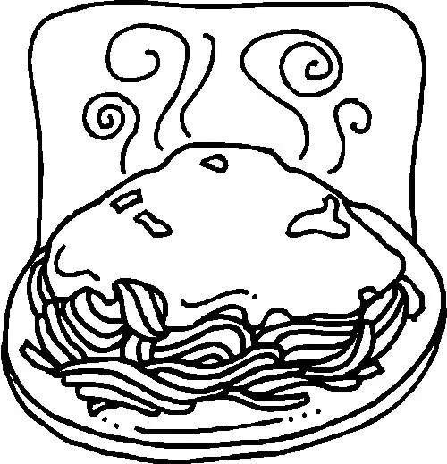 Food Coloring Pages – 006
